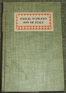 A photo of the first publication of Son of Italy